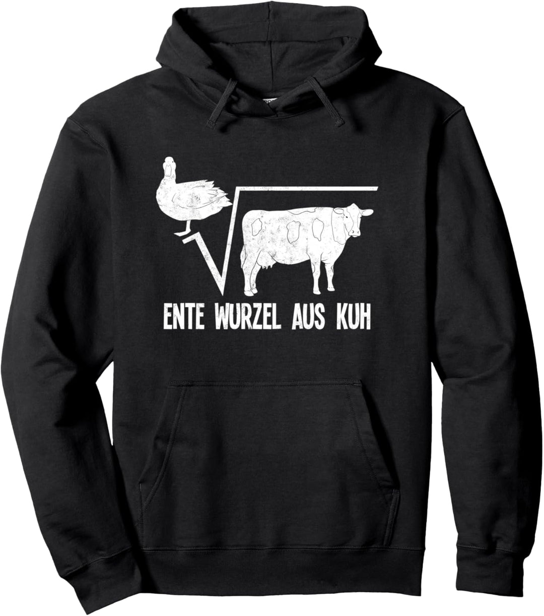 Ente Wurzel Aus Kuh Mathematik Mathematiker Pullover Hoodie