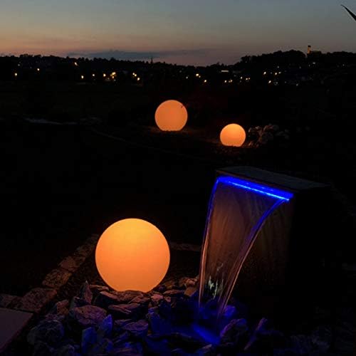 s.LUCE pro Globe+ langlebige Garten Aussenkugel Weiss matte Kugelleuchte Kugellampe, Grösse:Ø 60cm,