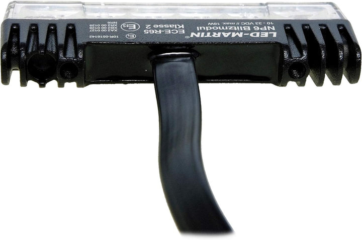 LED-MARTIN NP6 Frontblitzer - blau - ECE-R65 Klasse 2 - Tag-/ Nachtschaltung