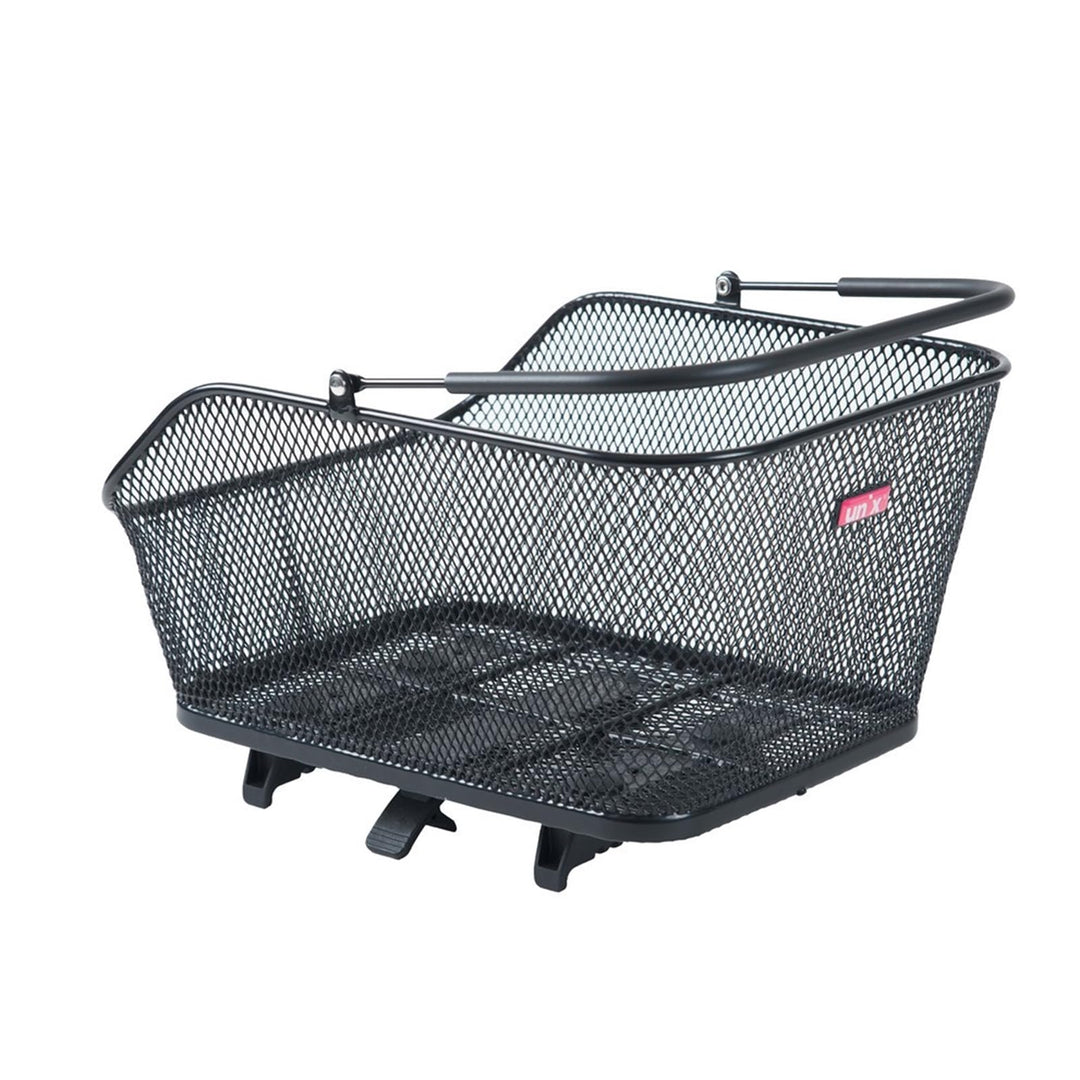 ASISTA Unisex – Erwachsene Un`X Fabrice Hinterradkorb, Sw, 40x31x28cm