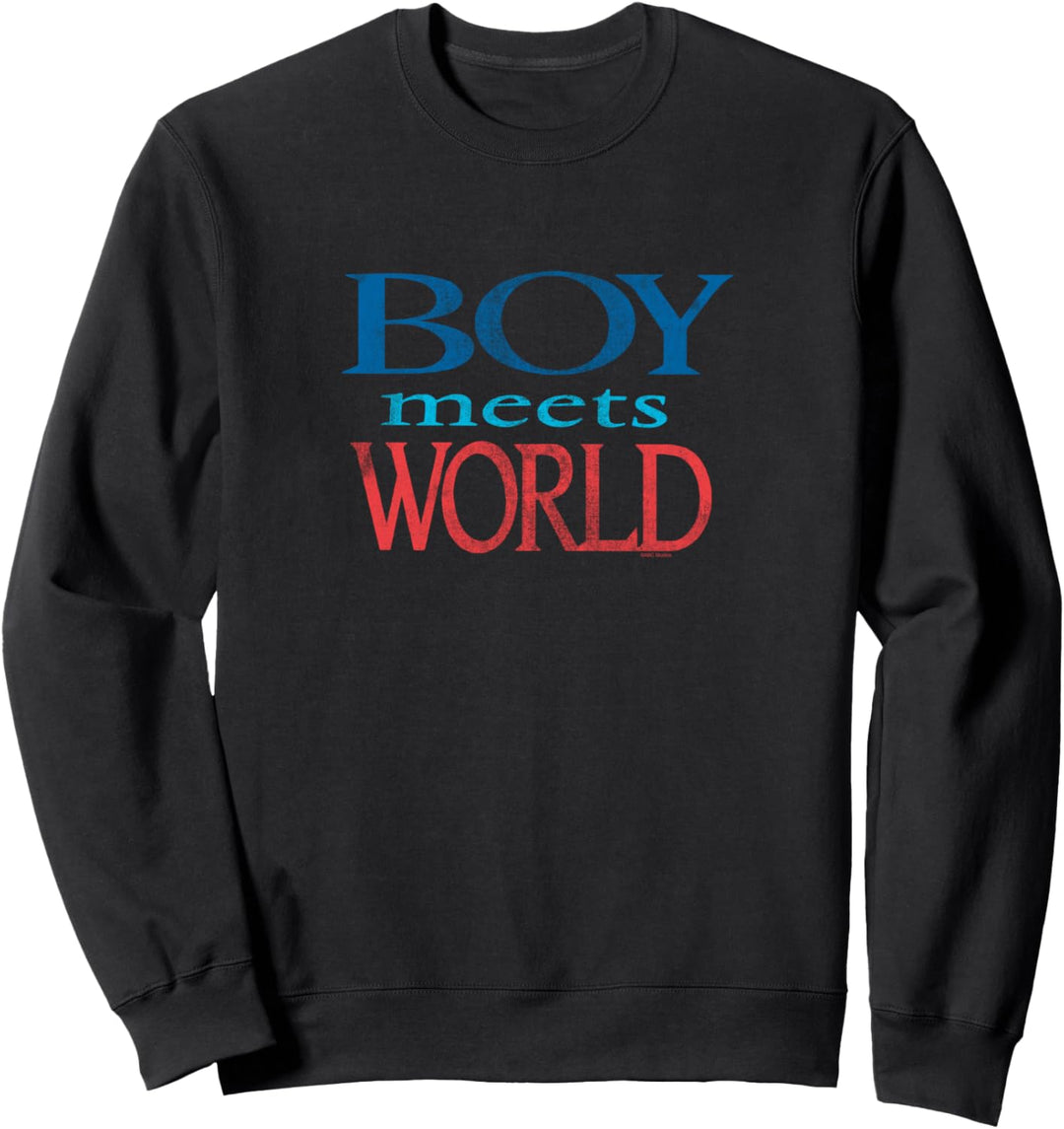 Boy Meets World Verzweifeltes Logo Sweatshirt