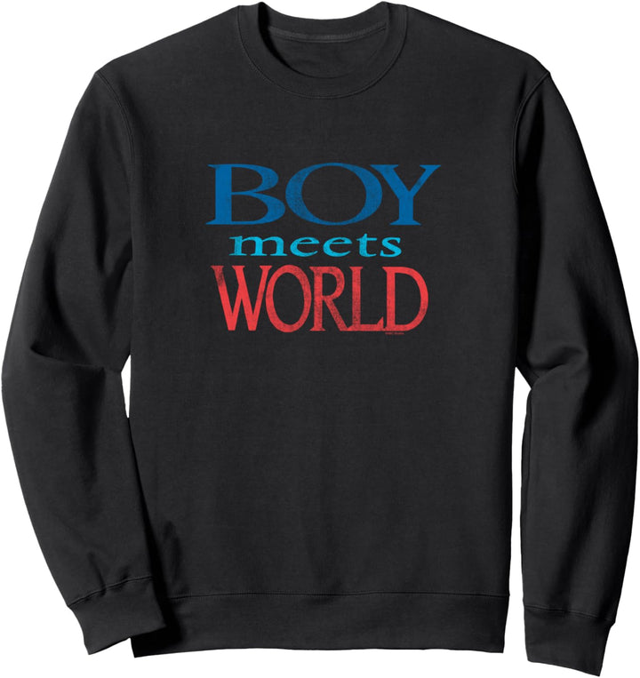 Boy Meets World Verzweifeltes Logo Sweatshirt