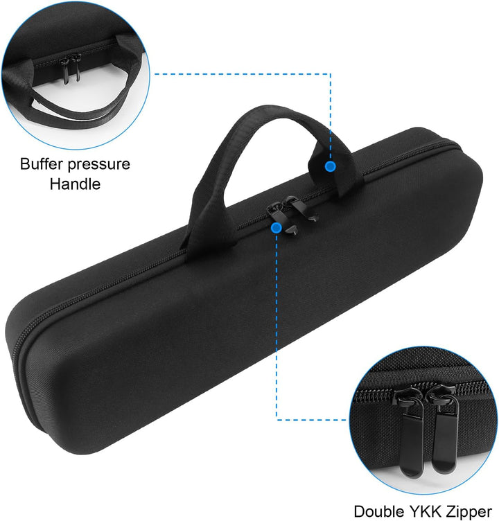 Tragetasche Kompatibel mit Dyson Airstrait Haarglätter(EU-Version), Upgrade-Kapazität Hardshell Eva