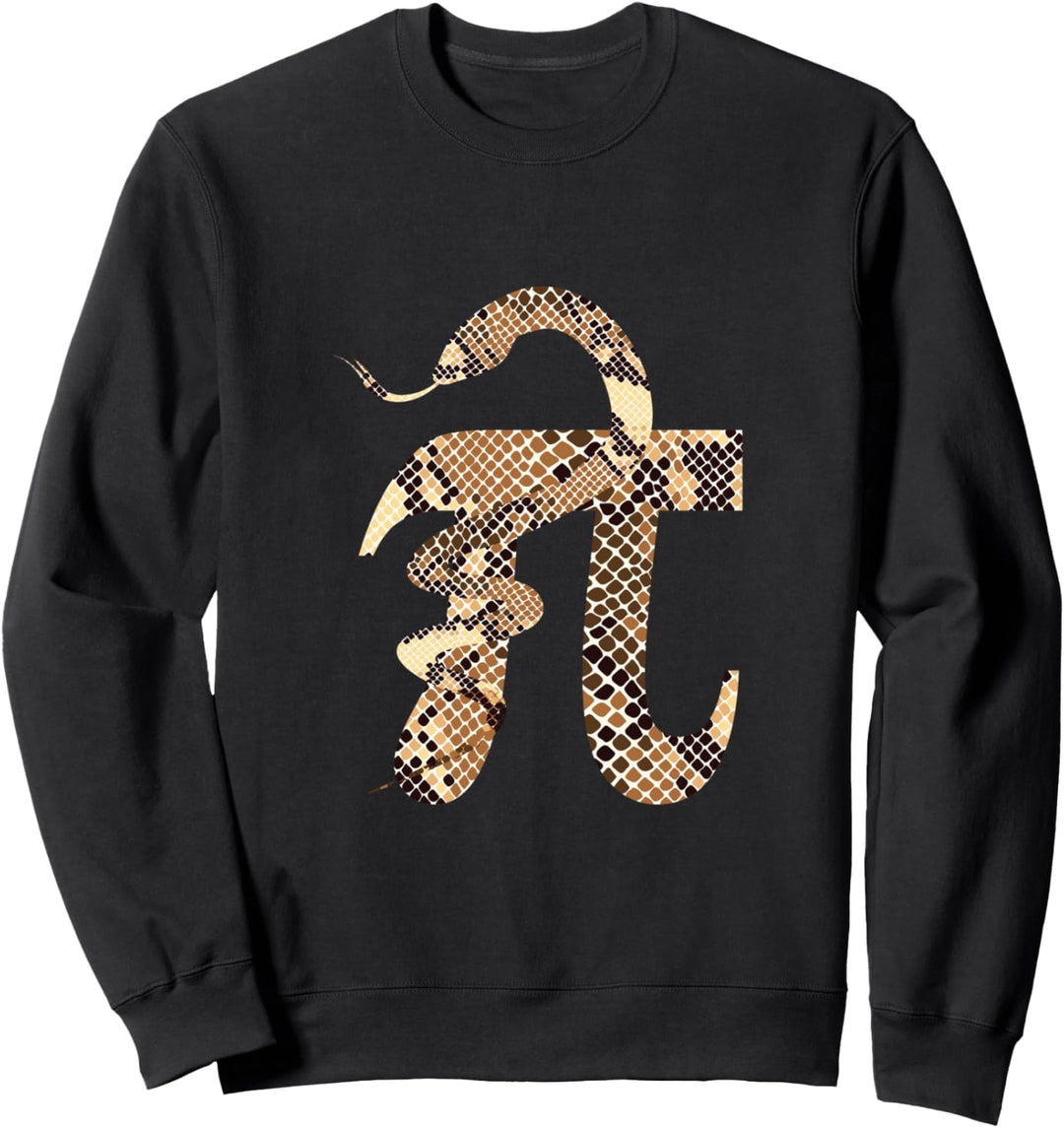 Pi Thon Lustige Mathe Schlange Geschenk Fun Sweatshirt
