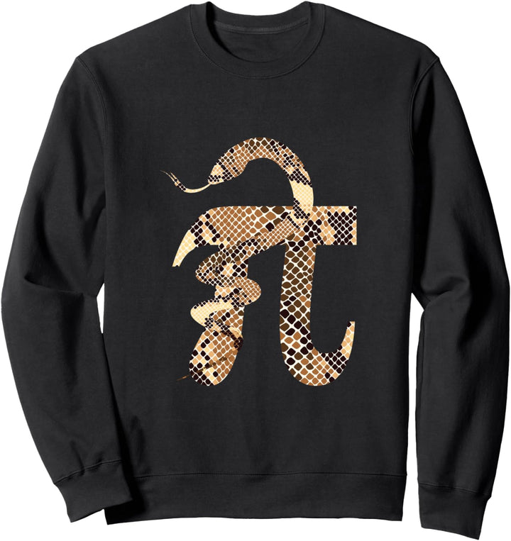 Pi Thon Lustige Mathe Schlange Geschenk Fun Sweatshirt