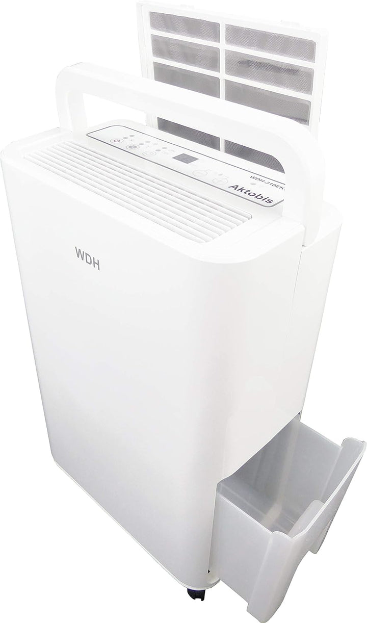 Aktobis Luftentfeuchter, Bautrockner WDH-310EKW (bis 12 L/T + Digital + WLAN), bis 12 L/T + Digital