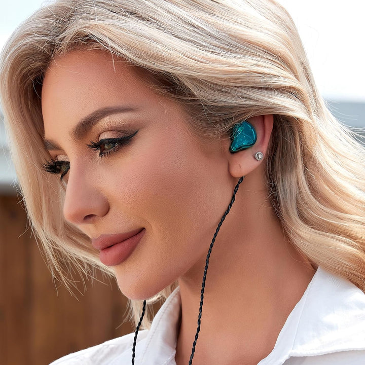 CCZ Melody Inear-Kopfhörer, kabelgebunden, Gaming-Ohrhörer, 1DD, 1BA, Hybrid-Treiber, In-Ear-Kopfhör