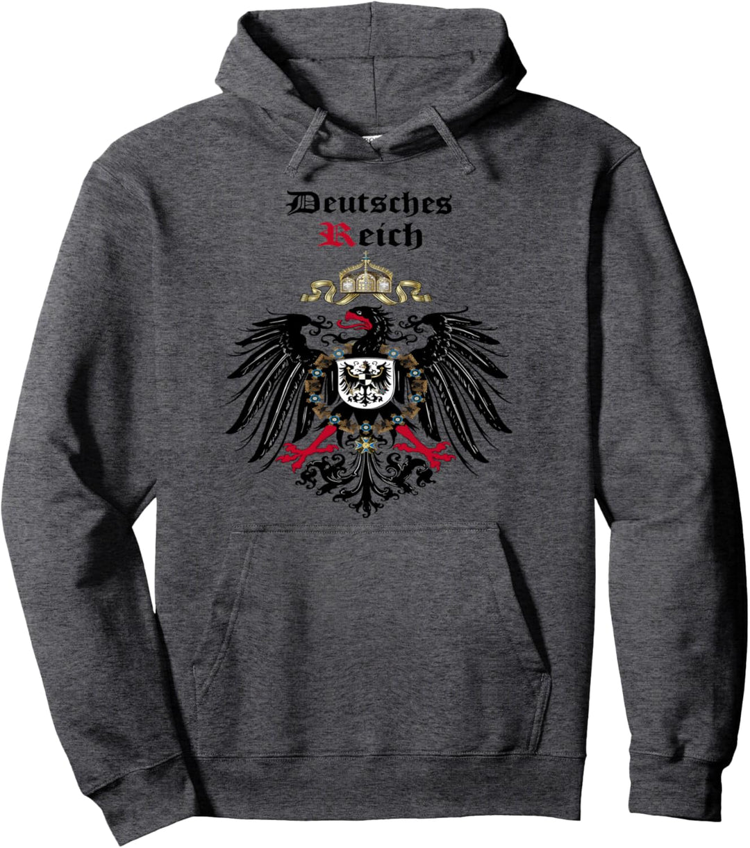 Deutsches Reich Adler Kaiserreich Wappen Pullover Hoodie