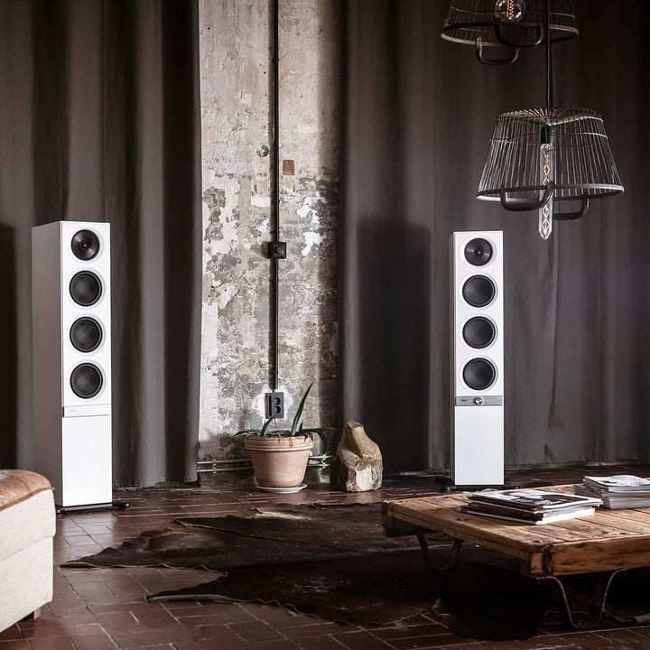 Teufel Stereo L Streaming Standlautsprecher - Musikstreaming über WLAN und Bluetooth, Multiroom, LAN