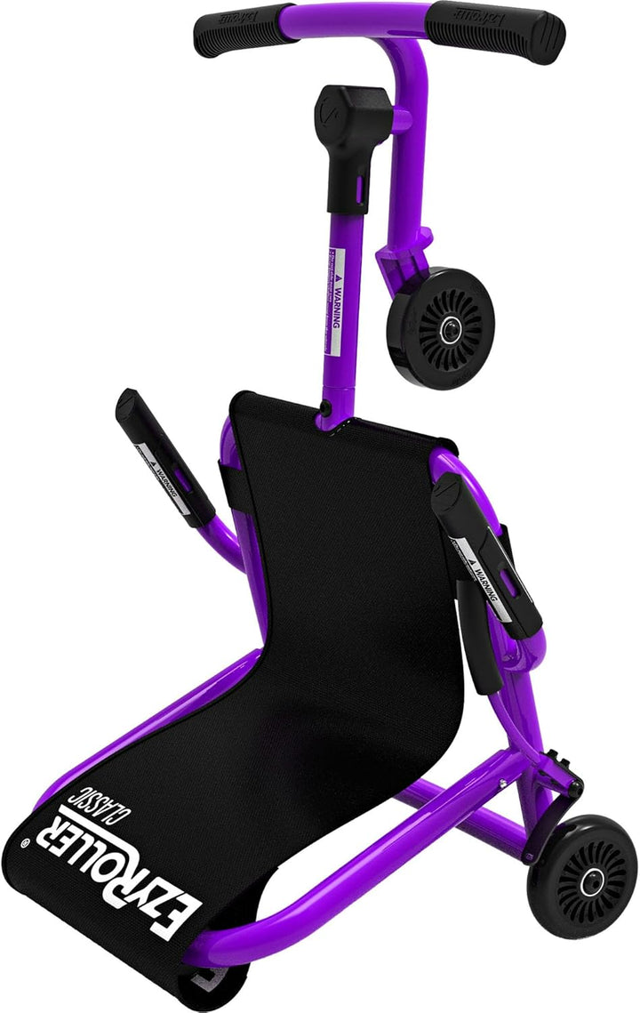 EzyRoller Classic Kinderfahrzeug Dreirad Sitz Spielzeug, Farbe: lila, Lila