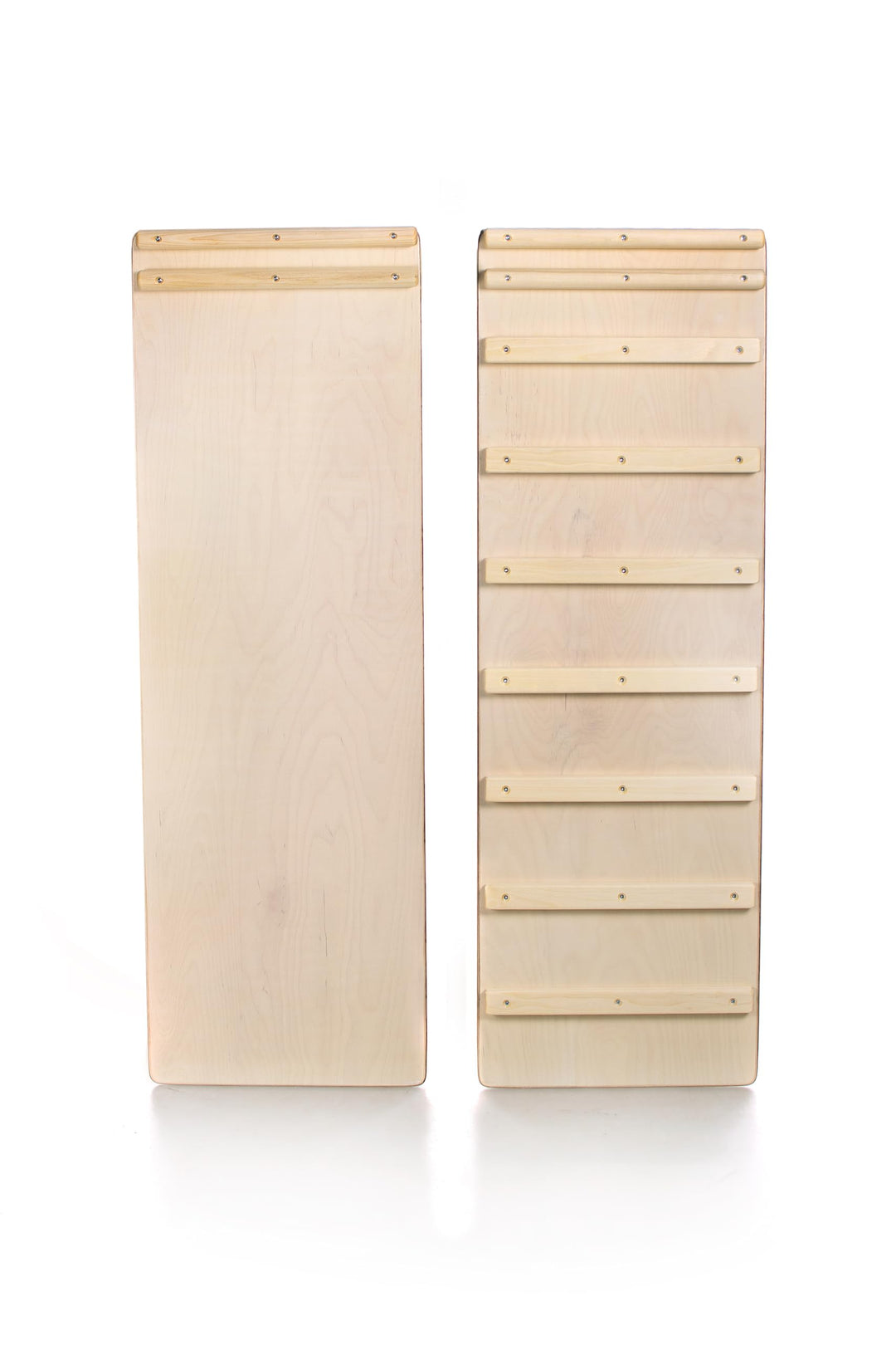 joy of nature 2in1 Holz Kletterrampe &amp; Rutschbrett für Kletterdreieck - Montessori Indoor Rutsche ab
