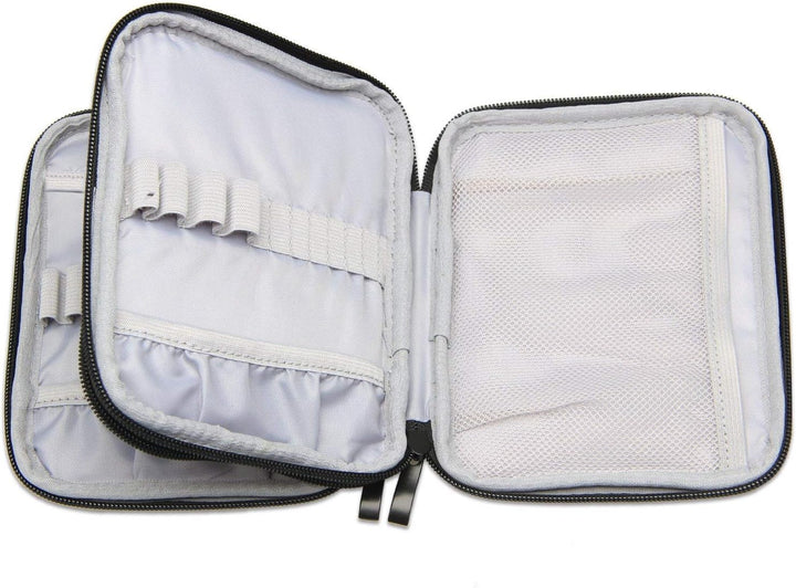 Damero Häkelnadeln-Tasche, Stricktasche für Stricknadeln, Handarbeitstasche für Haken, Stricken, Bla