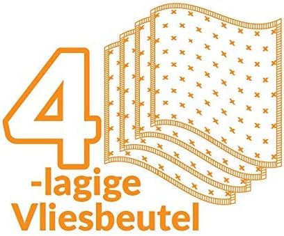 Invest - Staubsaugerbeutel Ersatz, Filtertüten Beutel Kompatibel mit Kärcher - 2.863-006.0, WD4, WD5
