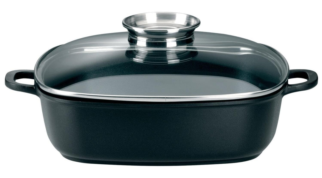 SSW Crispy Induction Schmorbräter, Aluminium, Schwarz