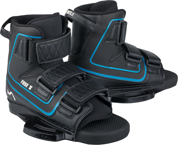Mesle Wakeboard-Bindung Fuse, Klettverschluss Boots, Open Toe, S-M L-XL, L-XL