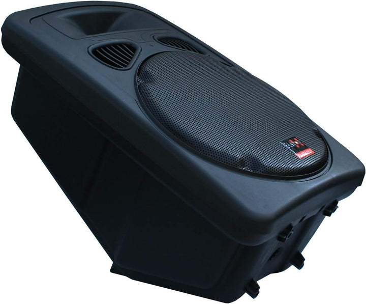 E-Lektron JAD38-B Sound-Anlage USB/SD & Bluetooth Soundsystem Digitale Bi-Amp Enstufe 500W RMS