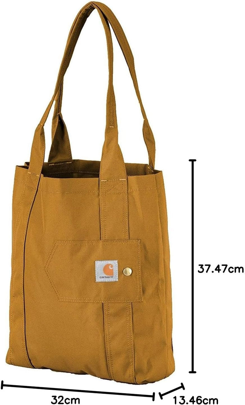 Carhartt Damen Essentials Tote Luggage-Messenger Tasche, OFA Carhartt Braun, Carhartt Braun