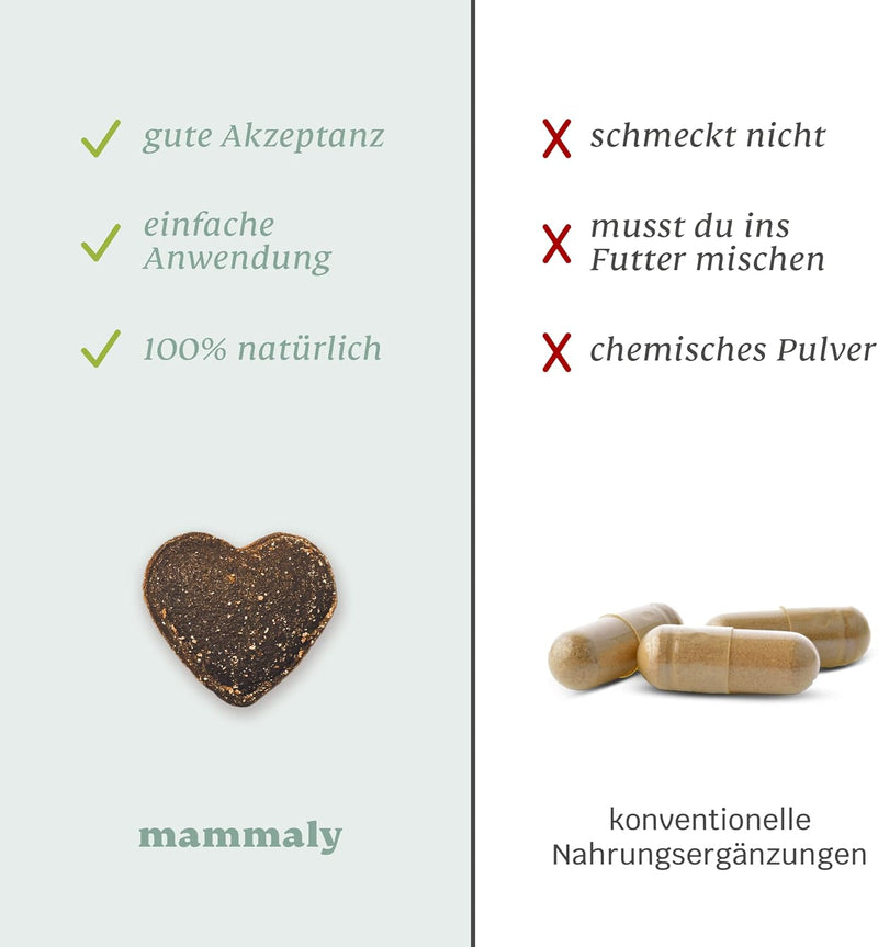 mammaly Fresh Smile Hunde Zahnpflege Snack, Zahnpflege Hund, gegen Hund Mundgeruch, Fressnapf Innova