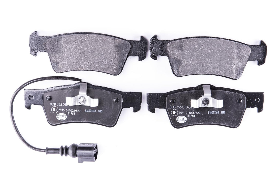 HELLA PAGID 8DB 355 013-841 Bremsbelagsatz - T1758 - Dicke/Stärke: 19mm - Bremssystem: Teves - mit i