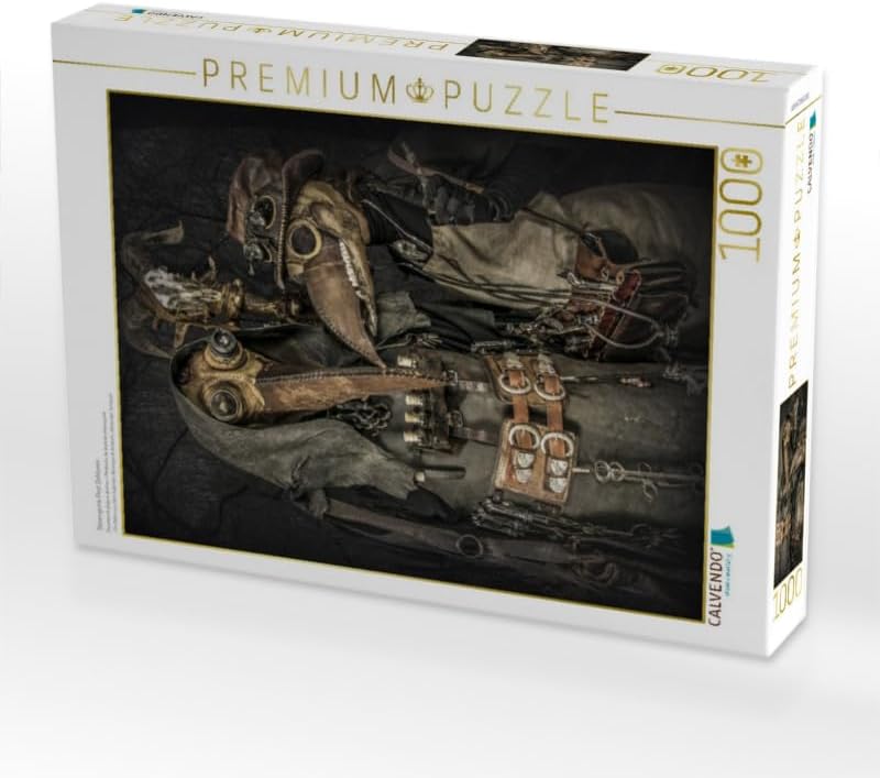 CALVENDO Puzzle Steampunk Pest Doktoren 1000 Teile Lege-Grösse 48 x 64 cm Foto-Puzzle Bild von Steam