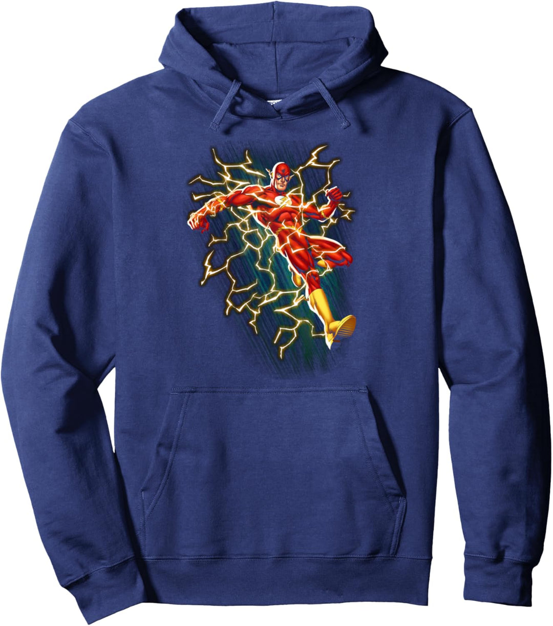 The Flash Symbol Knockout Pullover Hoodie