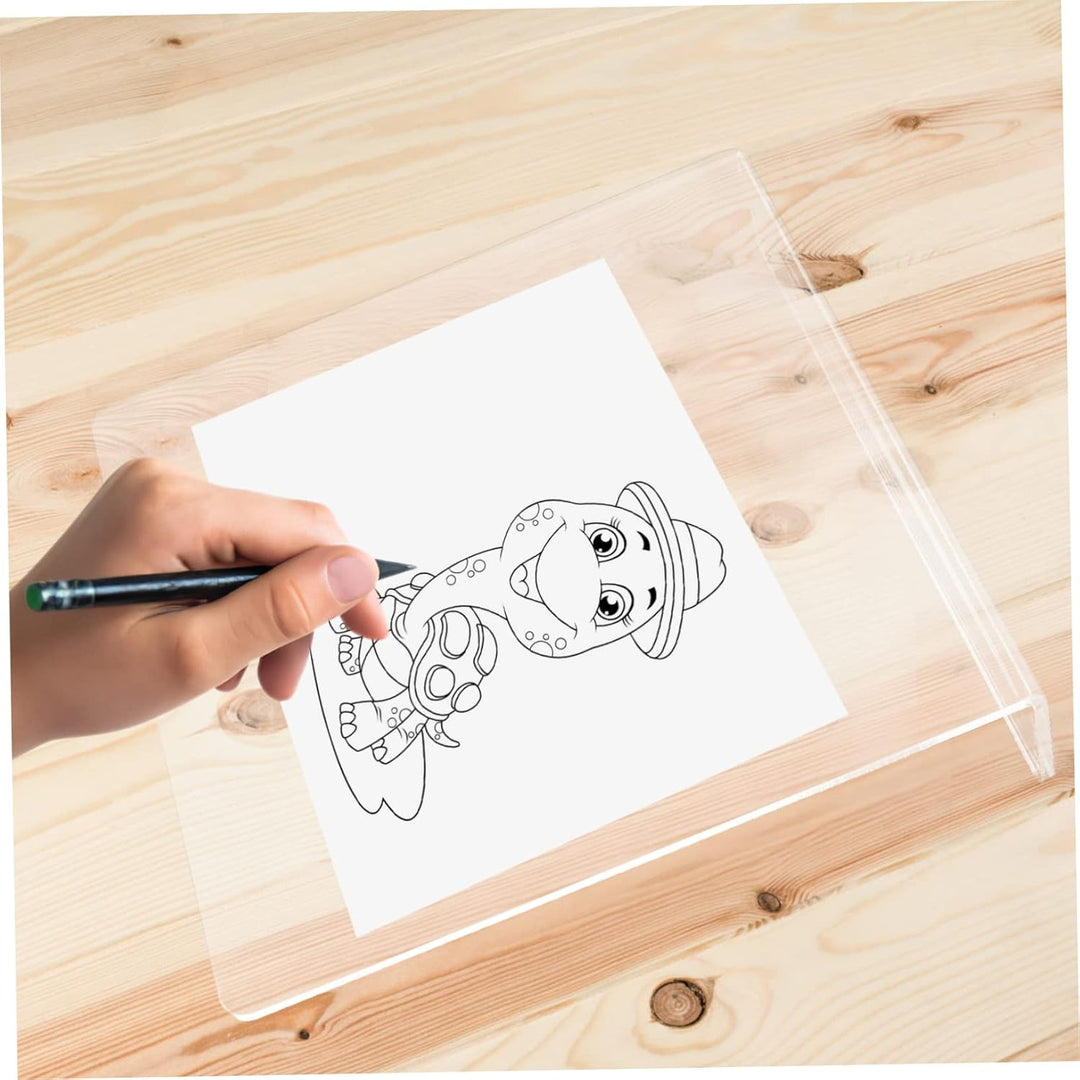 Ciieeo Acryl Schreibtafel Für Maltafel Präsentation Acryl Skizzierstaffelei Für Künstler Aufbewahrun