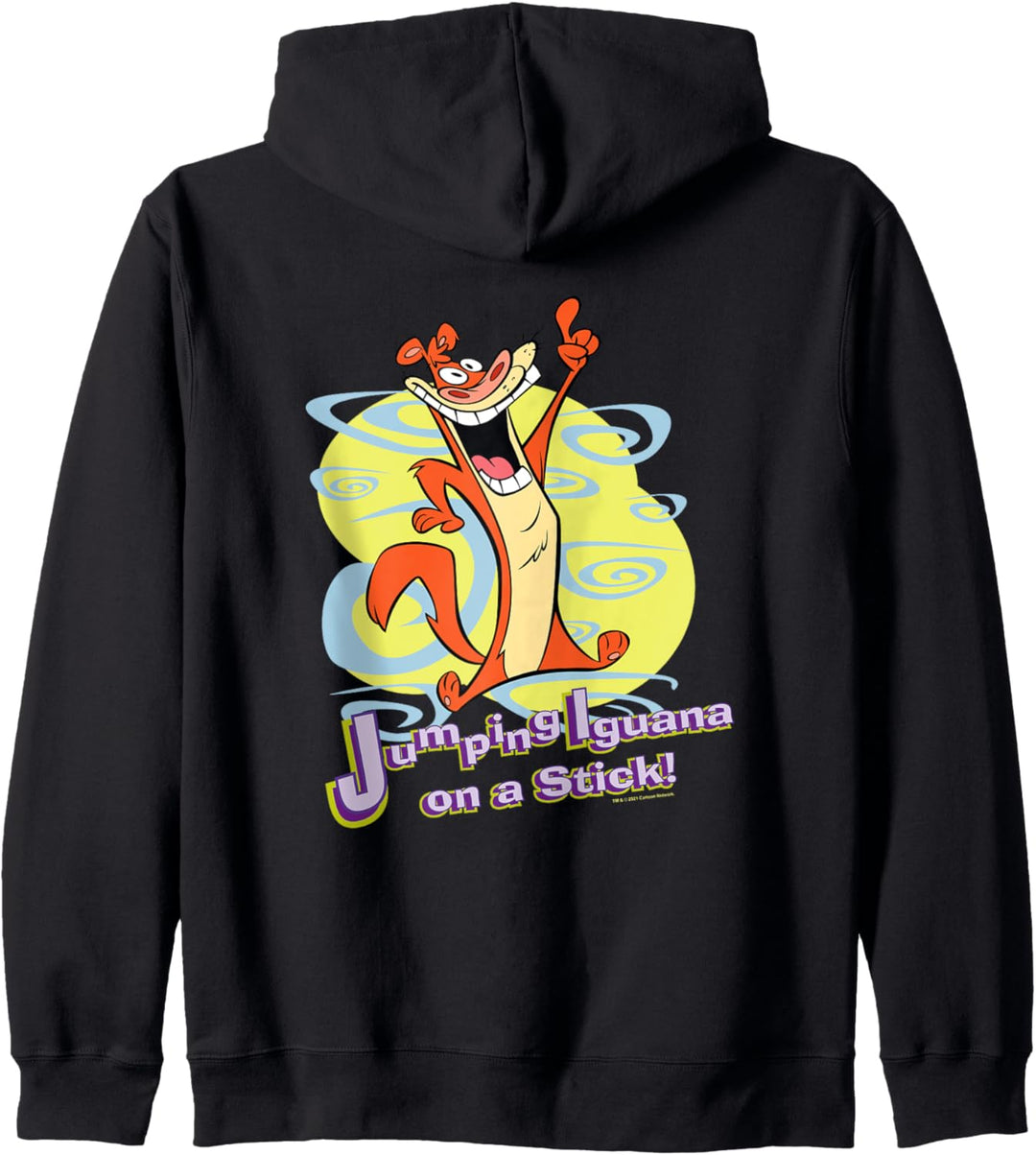 I Am Weasel Jumping Iguana On A Stick! Kapuzenjacke