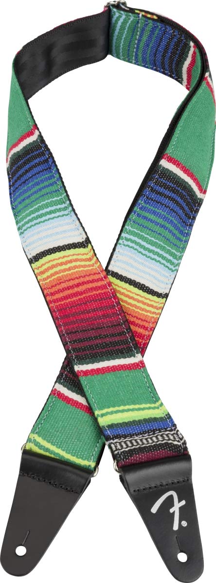 Fender® »SERAPE GUITAR STRAP« Gitarrengurt | Breite: 5cm | Länge: 86-150cm | Farbe: Green Multi Grün