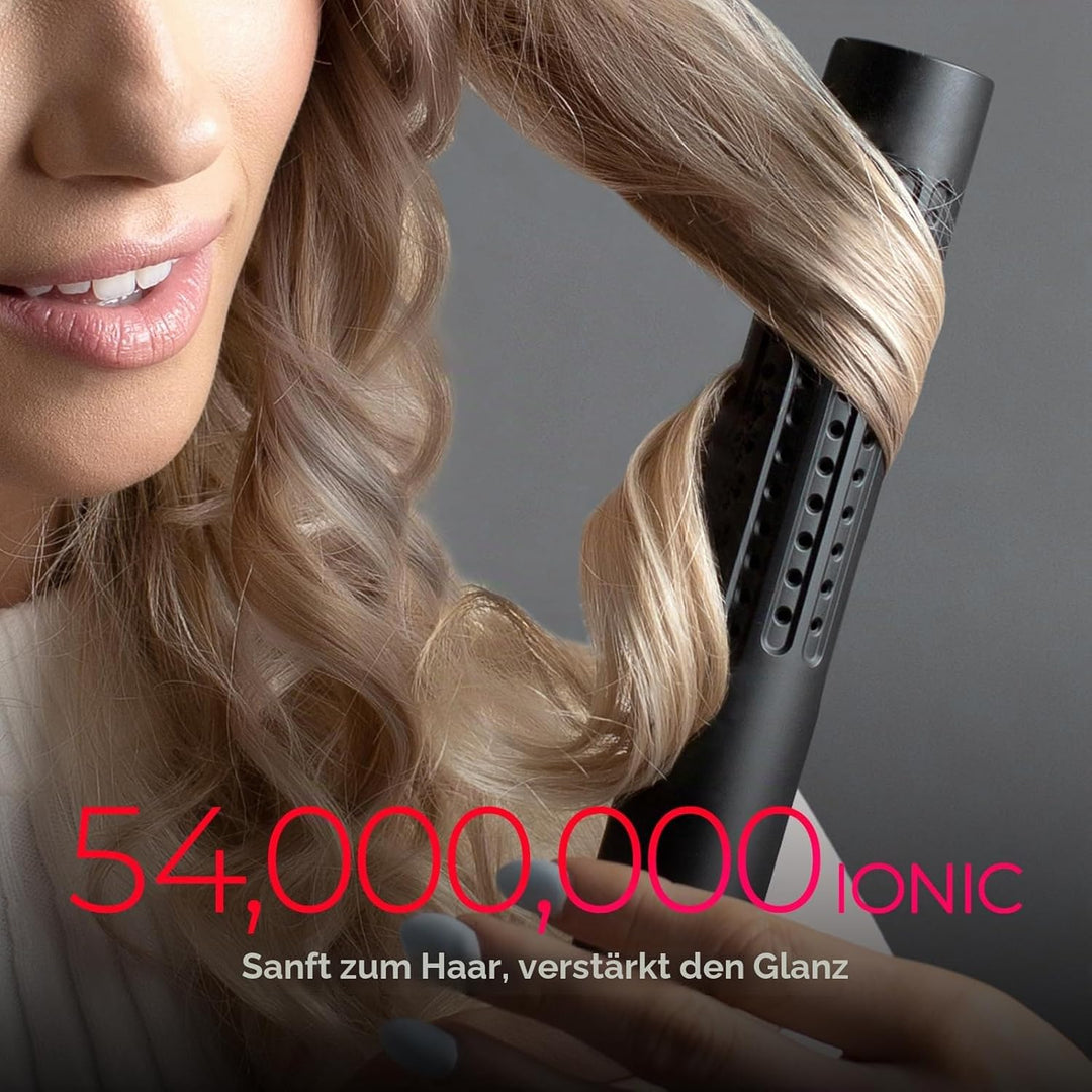TYMO Airflow Glätteisen Locken und Glätten - Ionen Haarglätter und Lockenstab 2 in 1 für Schnell Glä