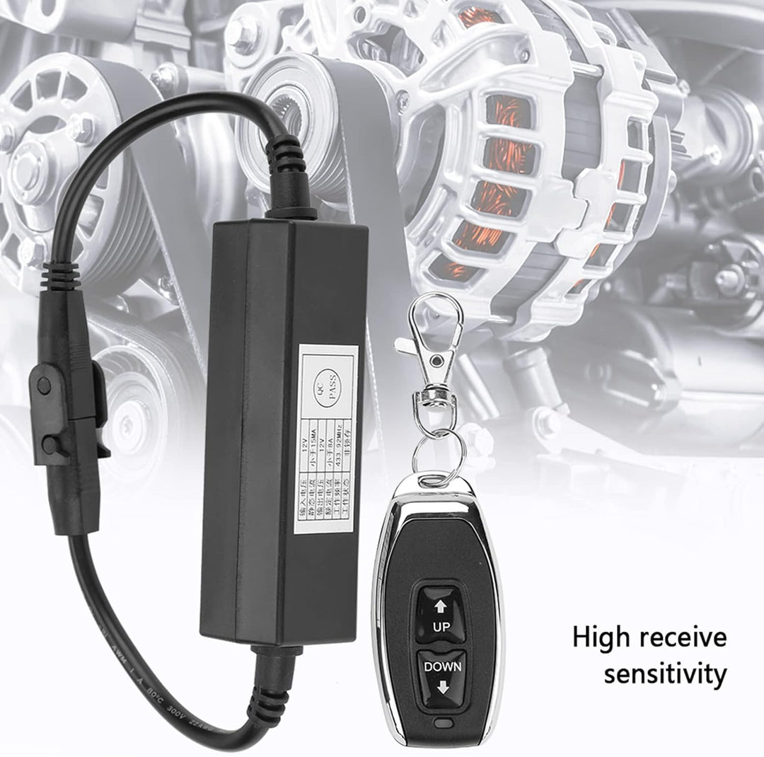 Fafeicy 12V DC Motor Linearantrieb Drahtlose Fernbedienung, DPDT-Schalter Vorwärts Rückwärts 433,92