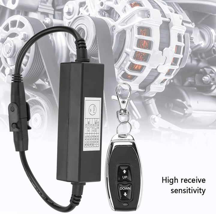 Fafeicy 12V DC Motor Linearantrieb Drahtlose Fernbedienung, DPDT-Schalter Vorwärts Rückwärts 433,92