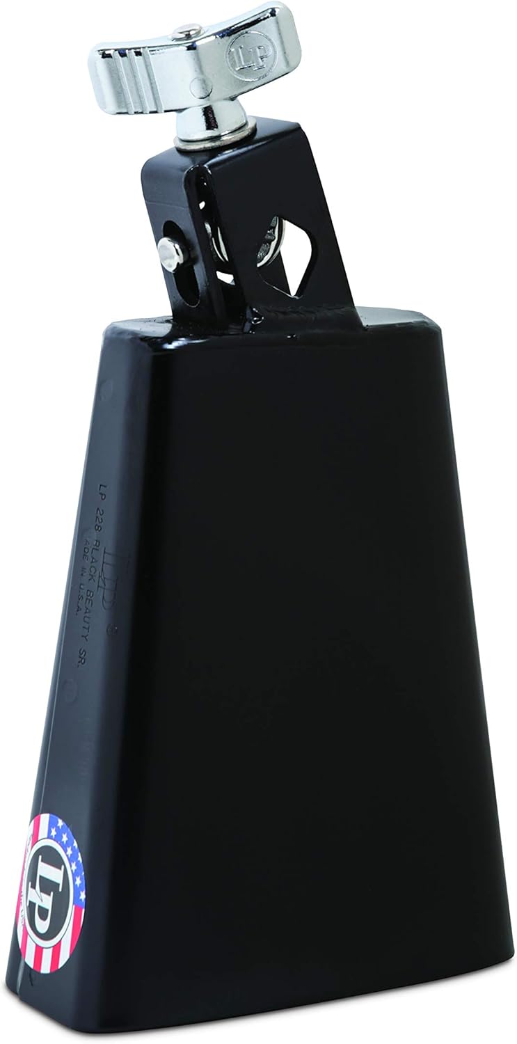 LP Latin Percussion LP860188 Cowbell Black Beauty Senior LP228 Einzelbett Black Beauty Sr., Einzelbe