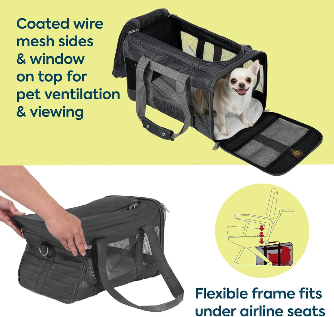 Sherpa Original Deluxe Transportbox für Haustiere, von Fluggesellschaften zugelassen und garantiert