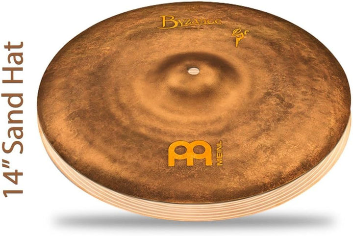 Meinl Cymbals Byzance Vintage Benny Greb Sand Schlagzeug Becken Set 14-20 Zoll (Video) Box Pack (35,