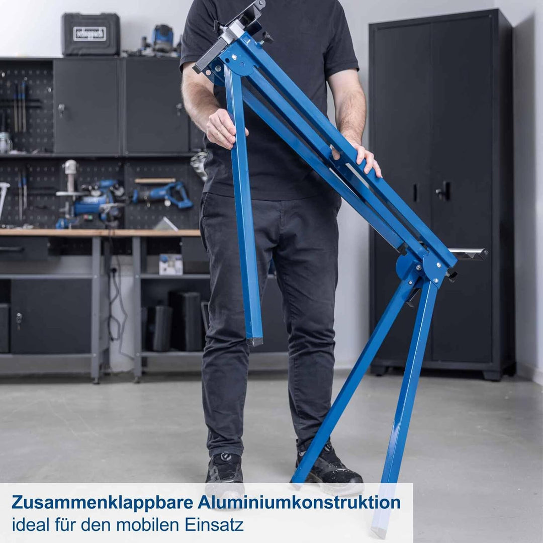 Scheppach Untergestell UMF1550 Maschinenuntergestell Arbeitstisch für Kappsägen Kappzugsägen Gehrung