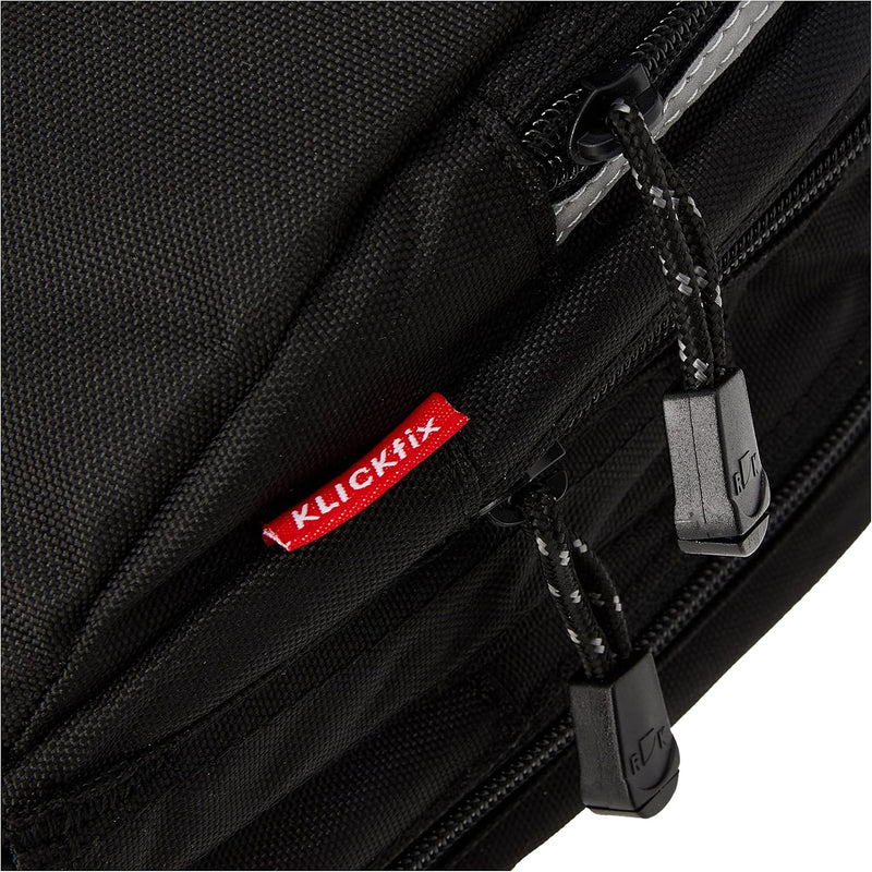 KLICKfix Fahrradtasche, schwarz, M Contour Mini Satteltasche, Contour Mini Satteltasche
