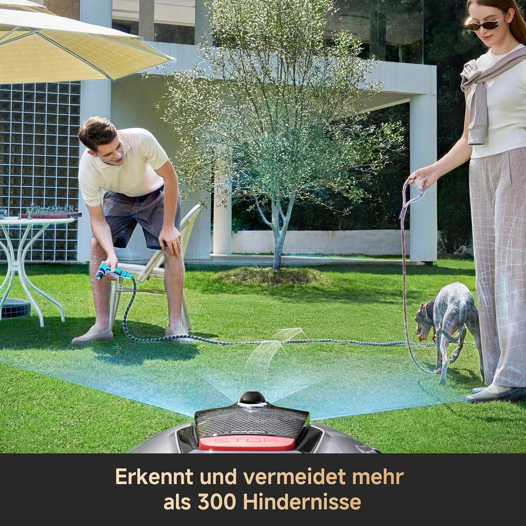 DREAME A3 AWD Pro 3500 Robot-Rasenmäher, für 3500 m², 4WD-Nabenmotoren, ohne RTK, 360° 3D-LiDAR &amp; KI