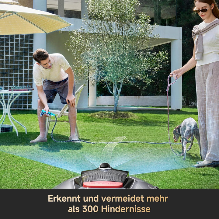 DREAME A3 AWD Pro 3500 Robot-Rasenmäher, für 3500 m², 4WD-Nabenmotoren, ohne RTK, 360° 3D-LiDAR &amp; KI