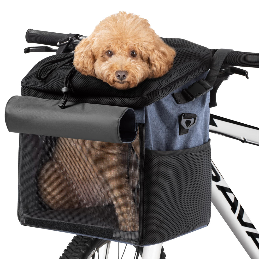 Navaris Rucksack für Hunde und Katzen - 31x27x27cm Hunderucksack Katzenrucksack - Transporttasche Tr