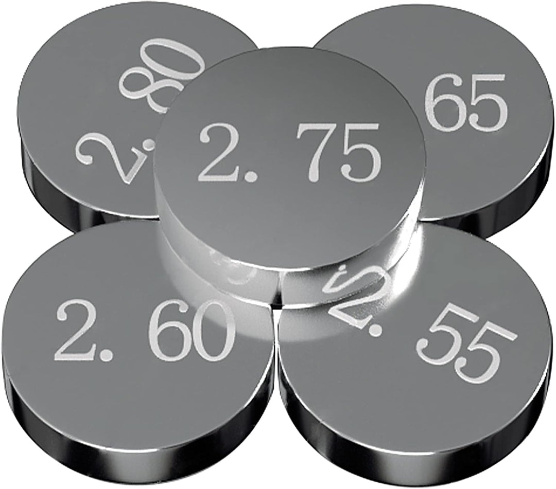 AHL 7.48mm 47pcs 1.20mm-3.50mm Ventil Shim Ventile einstellen für Kawasaki ZXR 400 ZXR400 1997