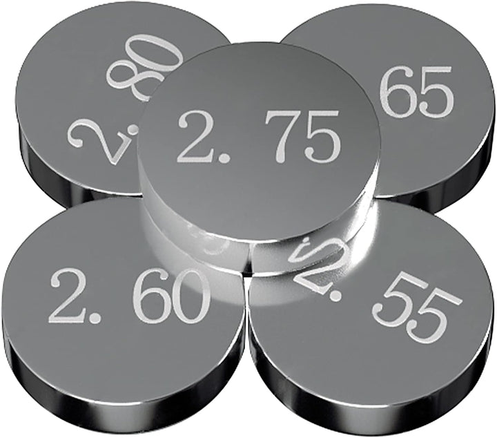 AHL 7.48mm 47pcs 1.20mm-3.50mm Ventil Shim Ventile einstellen für Kawasaki ZXR 400 ZXR400 1997