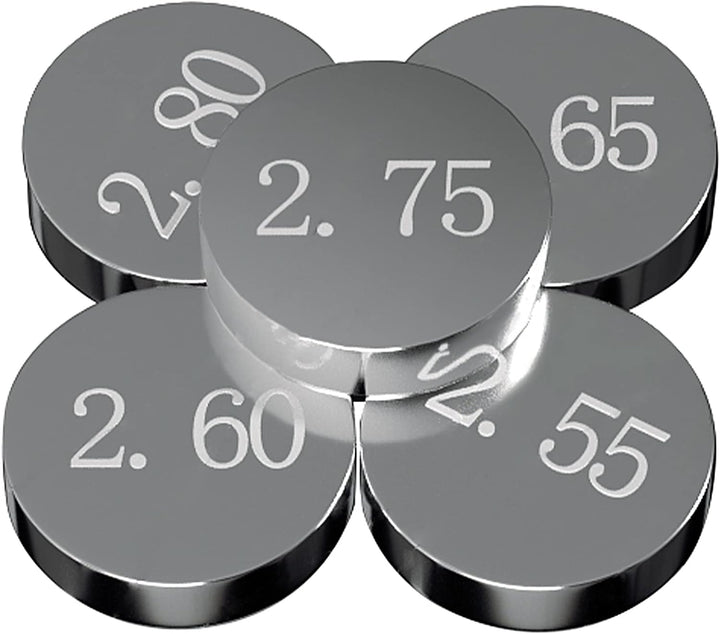 AHL Durchmesser: 7.48mm 47pcs 1.20mm-3.50mm Ventil Shim Ventile einstellen für CRF250R CRF250 R 2004