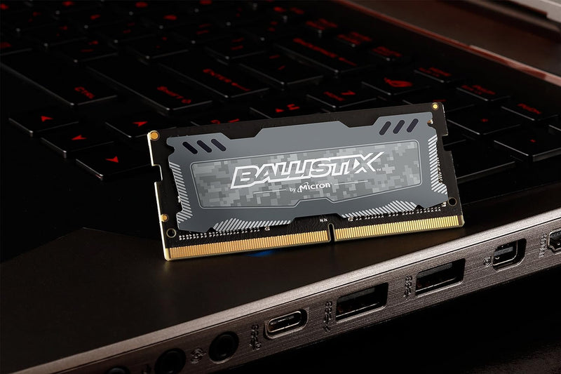 Crucial Ballistix Sport LT BLS8G4S26BFSD Laptop Gaming Speicher (2666 MHz, DDR4, DRAM, 8GB, CL16) gr