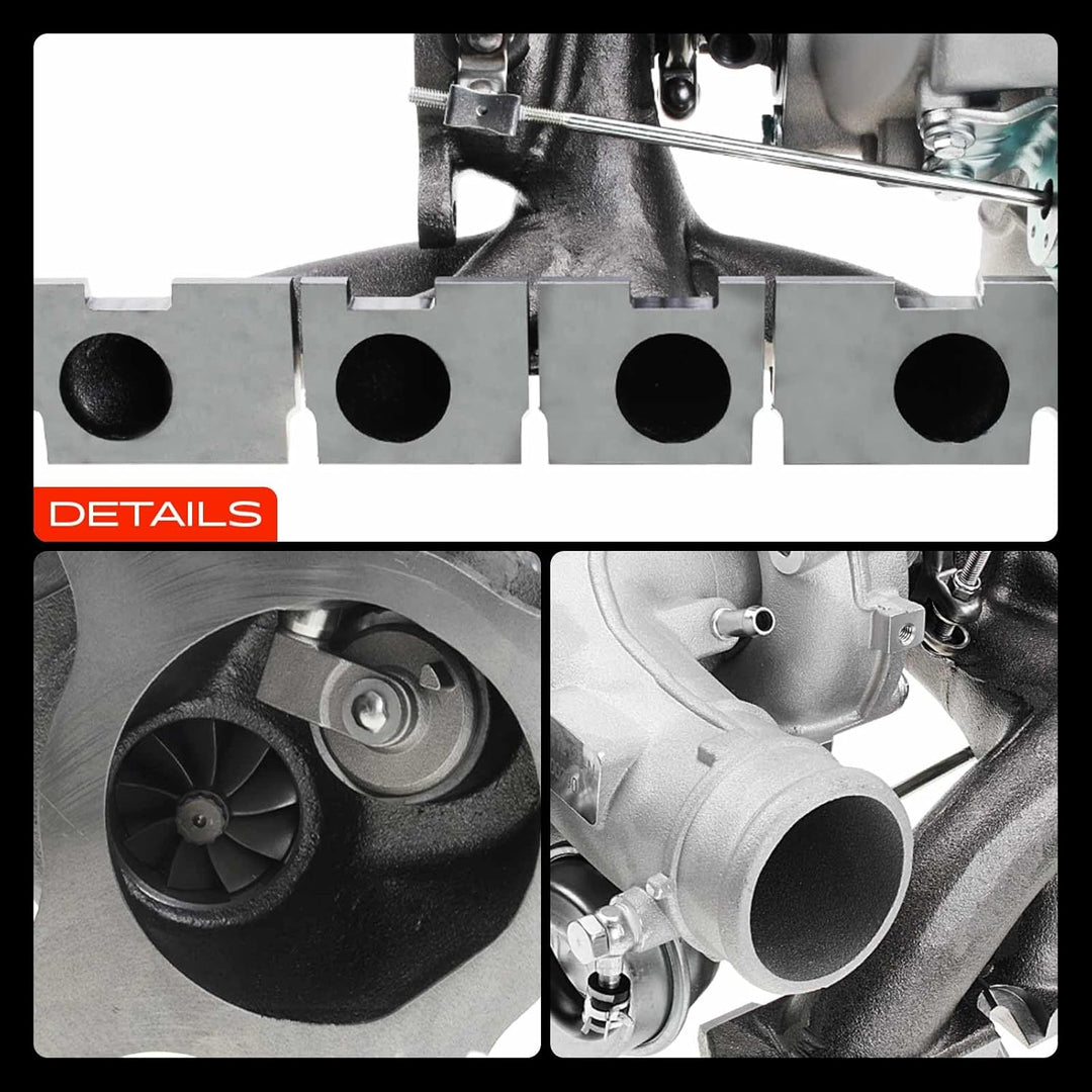 Frankberg Turbolader Abgasturbolader Kompatibel mit A3 8P1 2004-2012 Leon 1P1 2009-2012 Superb II 3T