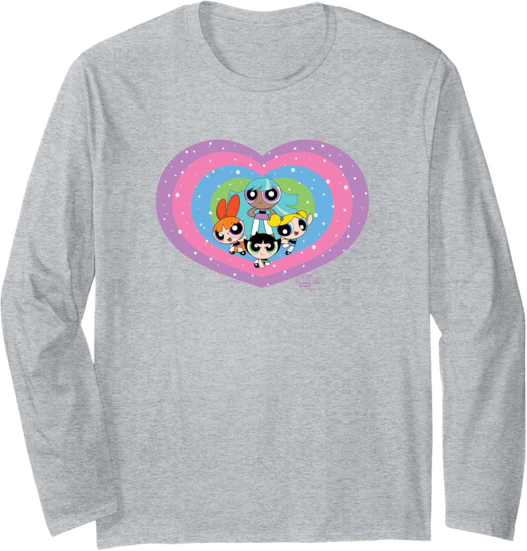 The Powerpuff Girls Heart Group Langarmshirt