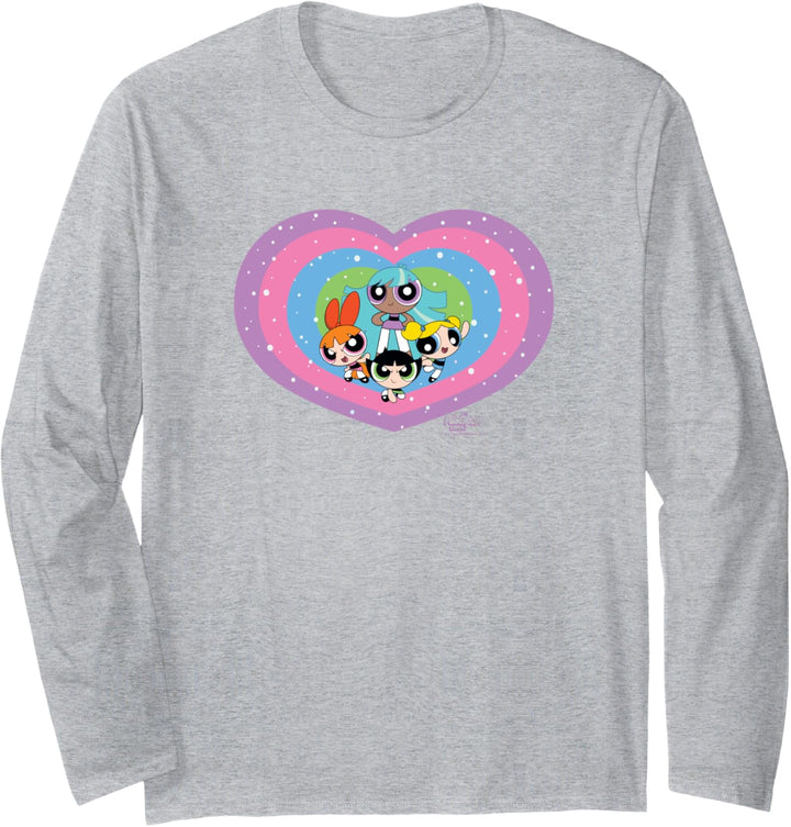 The Powerpuff Girls Heart Group Langarmshirt