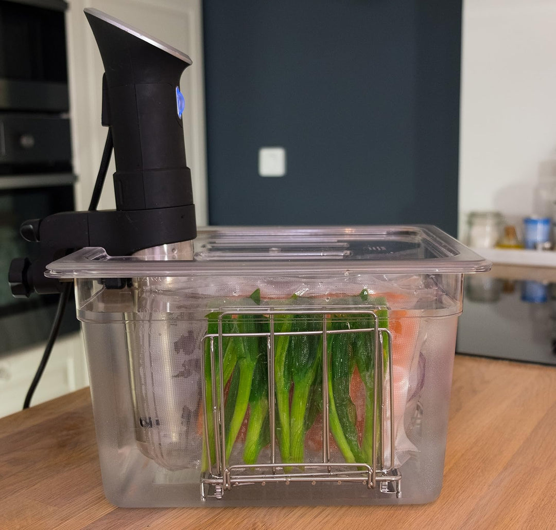 LIPAVI L10 Sous-Vide Gestell | Professionelles | 316L Rostfreier Edelstahl-Kochzubehör | Verstellbar