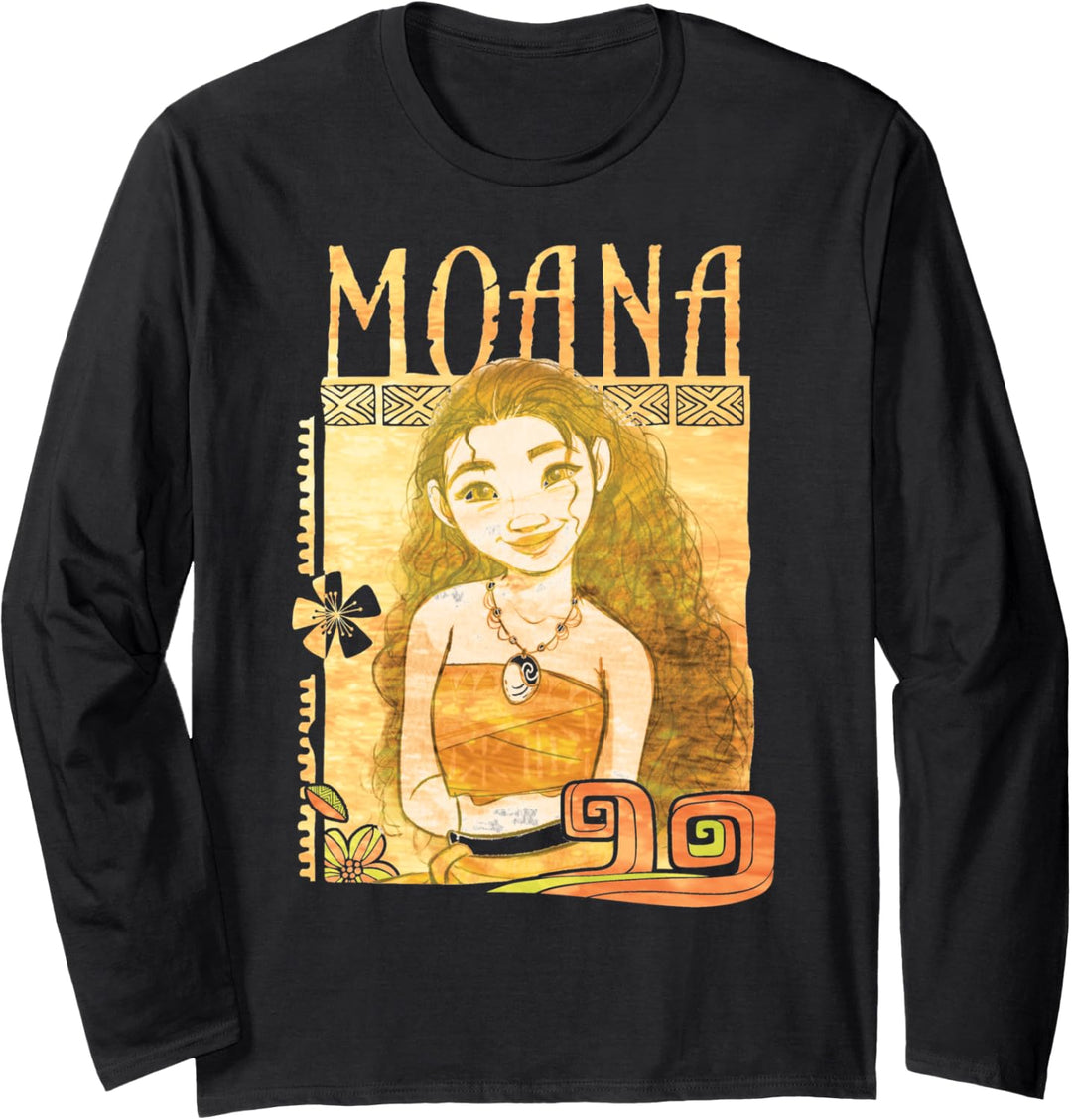 Disney Moana Portrait C1 Langarmshirt