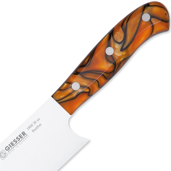Giesser seit 1776 - Made in Germany - Kochmesser 30 cm Spicy Orange, PremiumCut Barbecue No 1, Küche