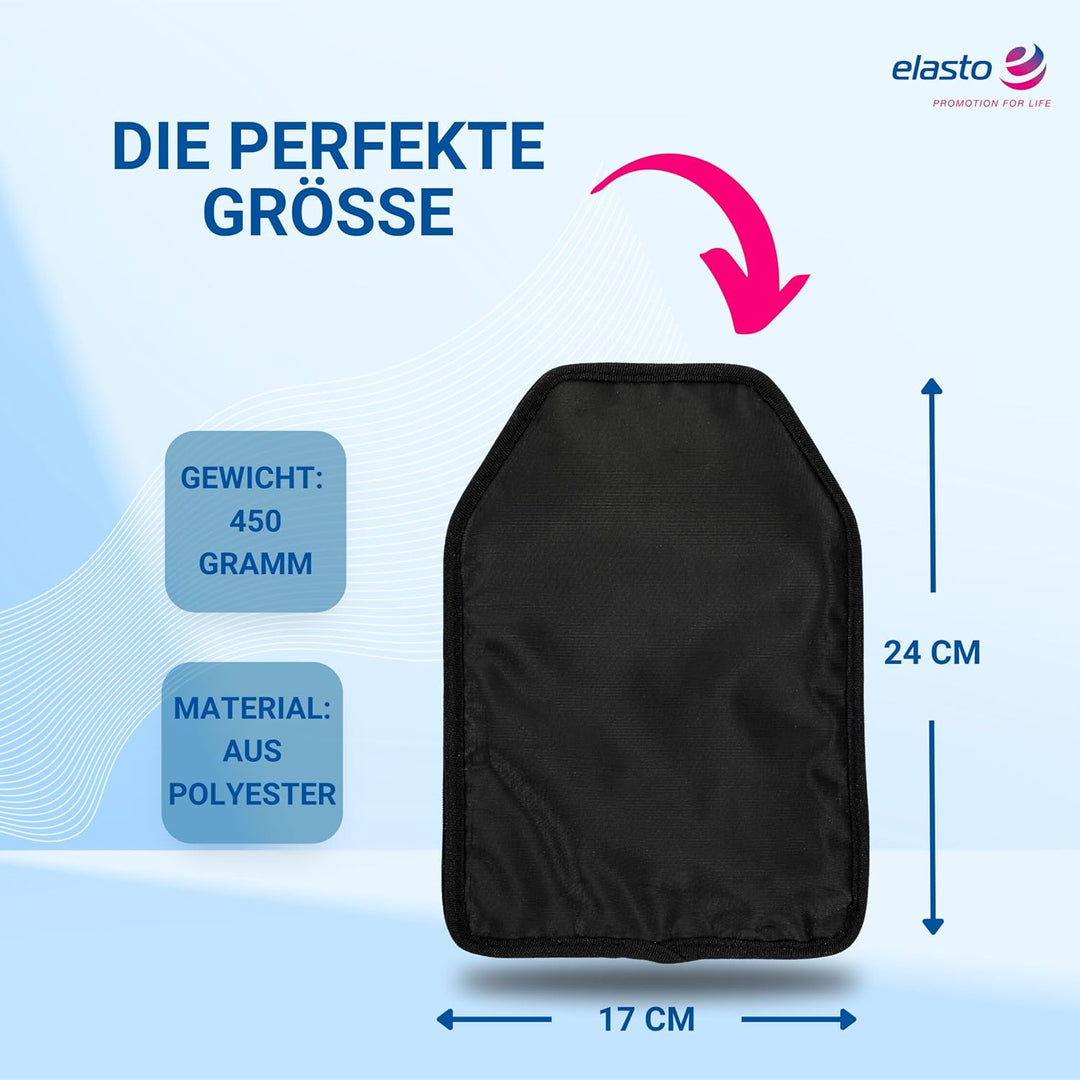 Weinzubehör 2er Set 'Chill & Style' - 1x Doppelwandiger Flaschenkühler aus Edelstahl Ø10cm - 1x Kühl